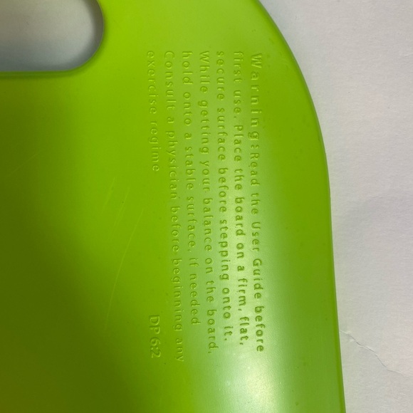 Simply Fit Board excercise Shark Tank famous Bright Green in Great condition - Picture 4 of 7